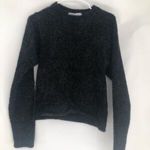 Zara - Black Festive Sweater